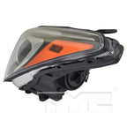 Halogen Headlight Lamp for 17-18 Hyundai Santa Fe Sport w/LED Accent Driver