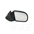 Door Mirror for 98-04 Chevy S-10 Pickup Manual Black Right Passenger  Side