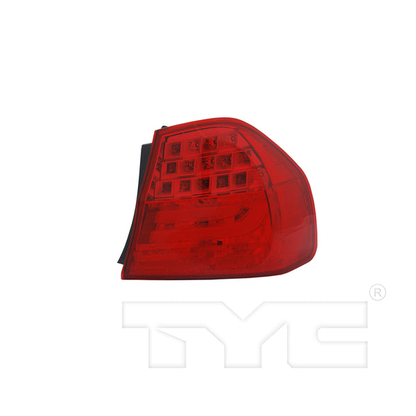 Outer Quarter Tail Light Lamp Right Passenger for 09-11 BMW 3 Series Sedan E90
