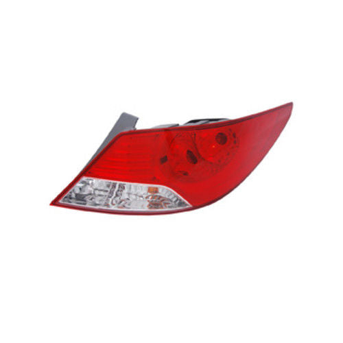 Tail Light Rear Lamp Right Passenger for 12-14 Hyundai Accent Sedan CAPA