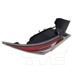 Halogen Outer Quarter Tail Light Left Driver for 10-13 Mazda 3 Hatchback