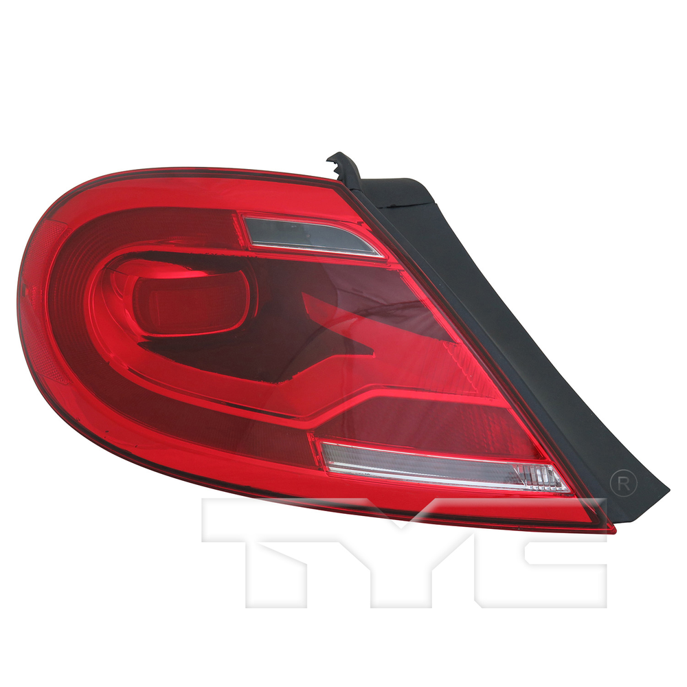 Outer Quarter Tail Light (On Body) for 12-16 Volkswagen Beetle Left Driver