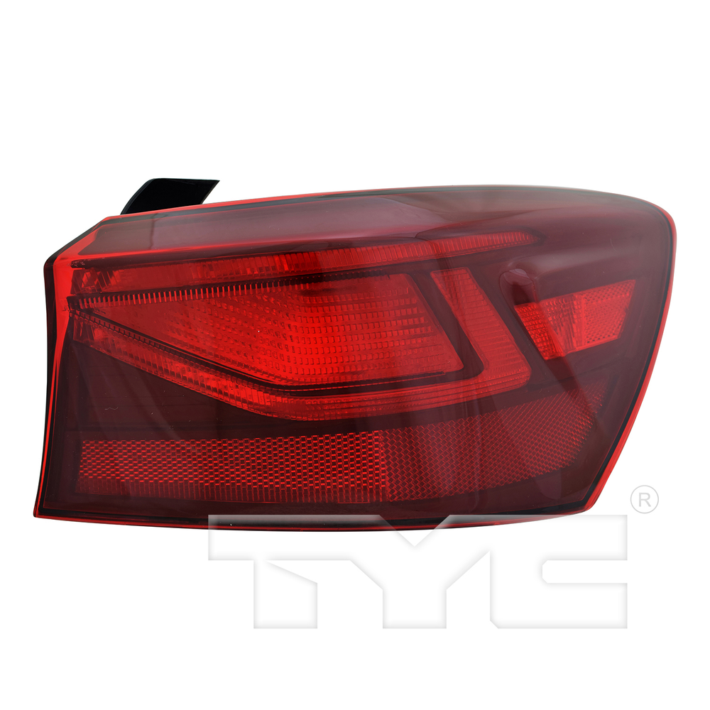 Outer Quarter Tail Light Rear Lamp for 19-20 Kia Forte FE/LXS Right Passenger