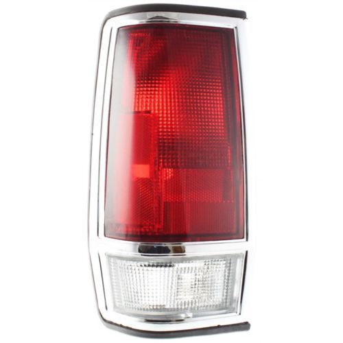 Tail Light Lamp Left Driver for 85-86 Nissan Pickup 720 2WD (w/Bright Trim)