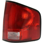 Tail Light Lamp Passenger for 94-02 Chevy S-10/GMC Sonoma/96-00 Isuzu Hombre