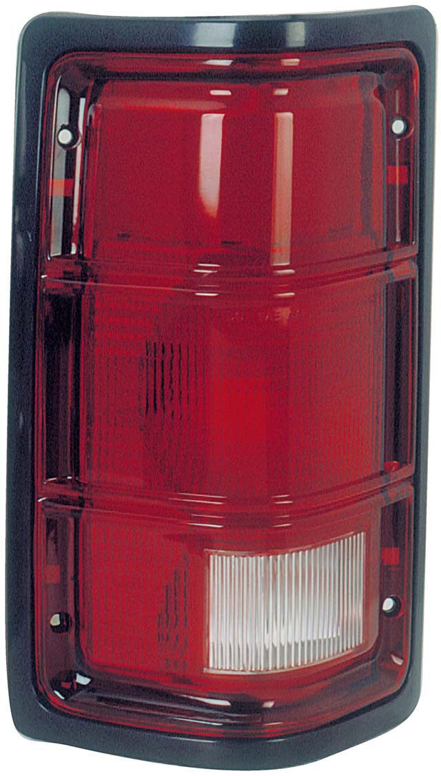 Tail Light Rear Lamp Left Driver for 88-96 Dodge Dakota (w/o Bright Rim)