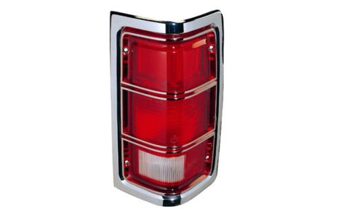Tail Light Right Passenger for 81-88 Dodge Pickup/Plymouth Ramcharger (Chrome)