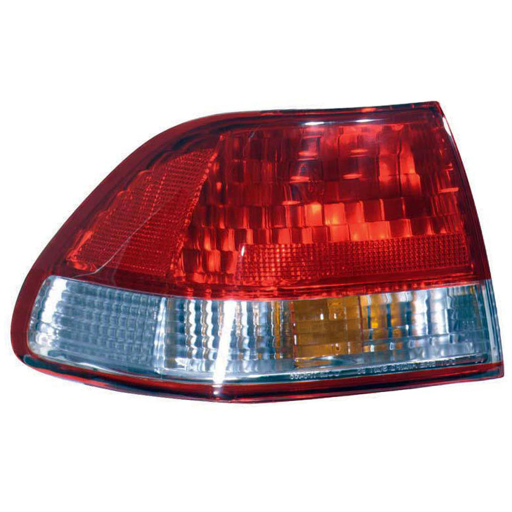 Tail Light Rear Lamp Left Driver for 01-02 Honda Accord Sedan