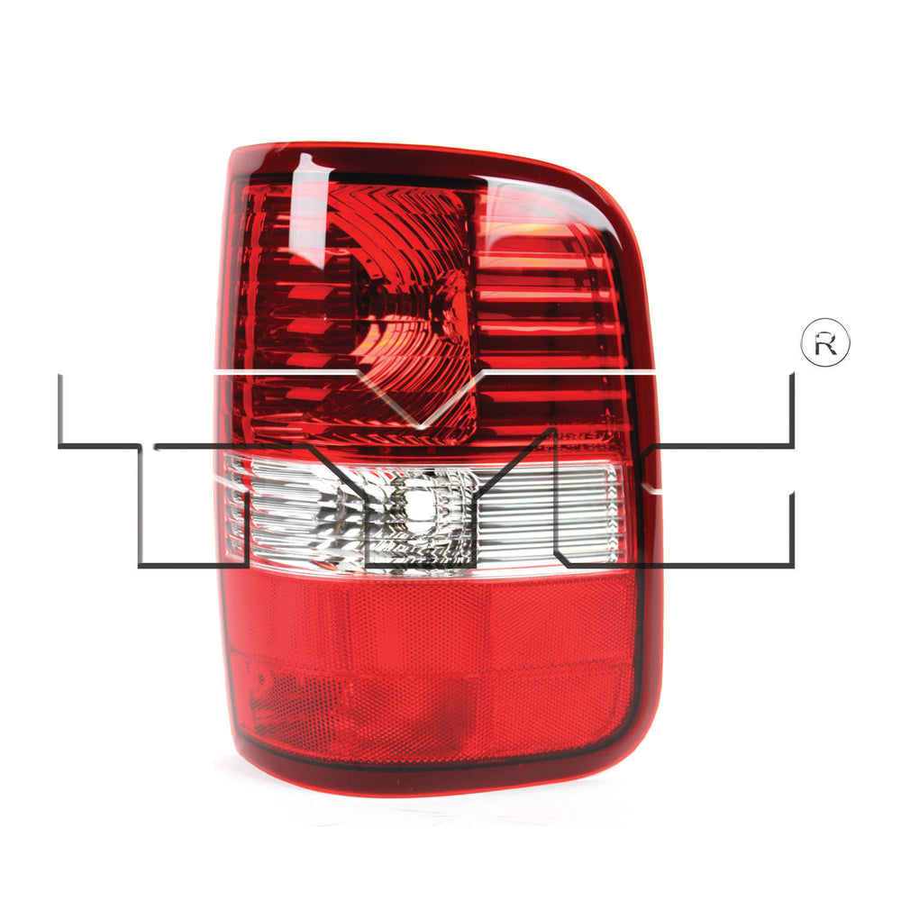 Tail Light Passenger for 04-08 Ford F Series Pickup (Styleside w/o Harley) CAPA