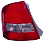 Tail Light Rear Lamp Left Driver for 99-03 Mazda Protege Sedan (DX/ES/LX/SE)