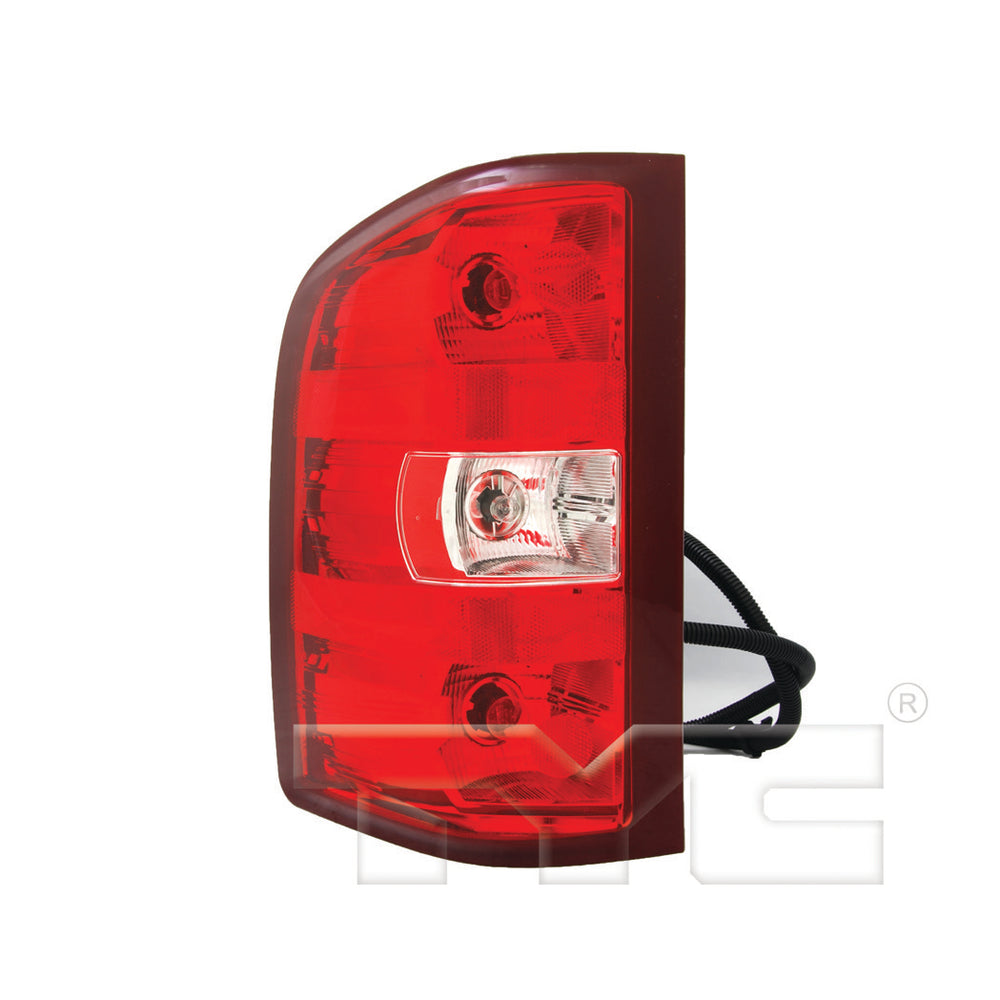 Tail Light Rear Lamp Left Driver for 10-12 Chevy Silverado Pickup