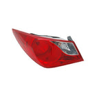 Outer Tail Light Rear Lamp Left Driver for 11-14 Hyundai Sonata (Non-Hybrid)
