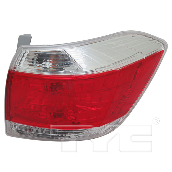 Tail Light Rear Lamp Right Passenger for 11-13 Toyota Highlander (US Built)