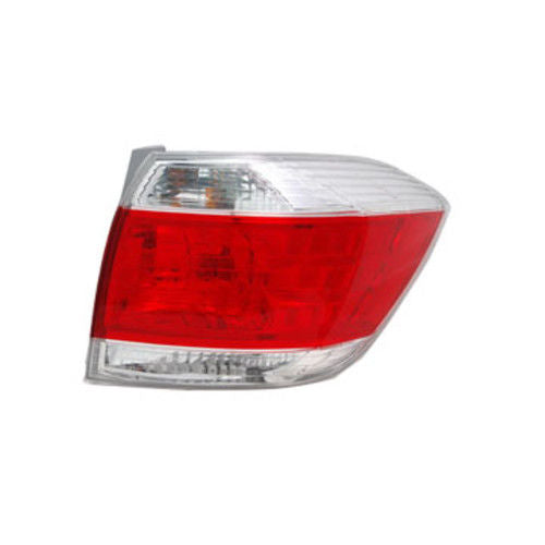 Tail Light Rear Lamp Right Passenger for 11-13 Toyota Highlander (US Built)