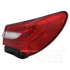 Tail Light Rear Lamp Right Passenger for 11-14 Chrysler 200 Sedan