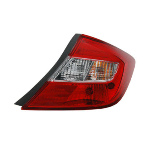 Tail Light Rear Lamp Right Passenger for 12-12 Honda Civic Sedan