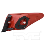 Outer Quarter Tail Light Rear Lamp for 07-09 Lexus E350 Driver Left