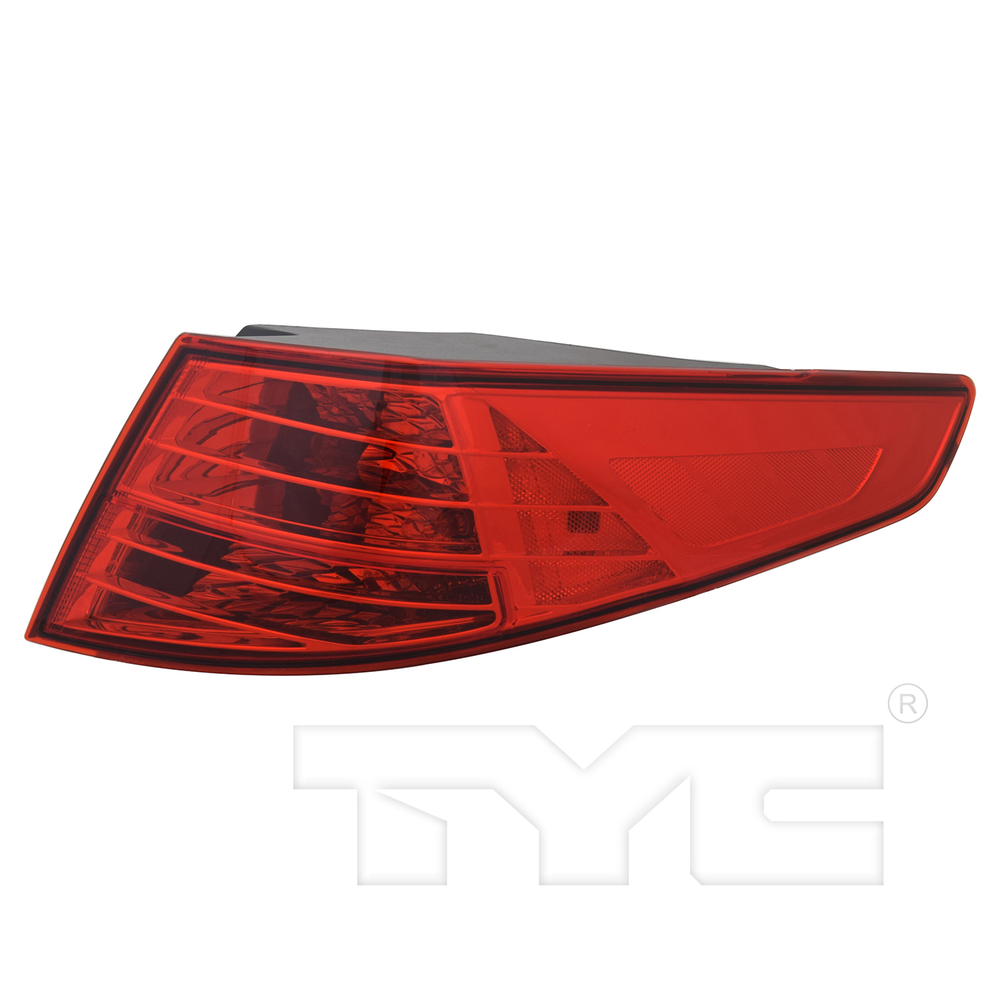 Halogen Outer Quarter Tail Light Right Passenger for 11-13 Kia Optima Non-Hybrid