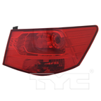 Outer Quarter Tail Light Rear Lamp Right Passenger for 10-13 Kia Forte Sedan