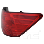 Outer Quarter Tail Light Rear Lamp Right Passenger for 10-13 Kia Forte Sedan