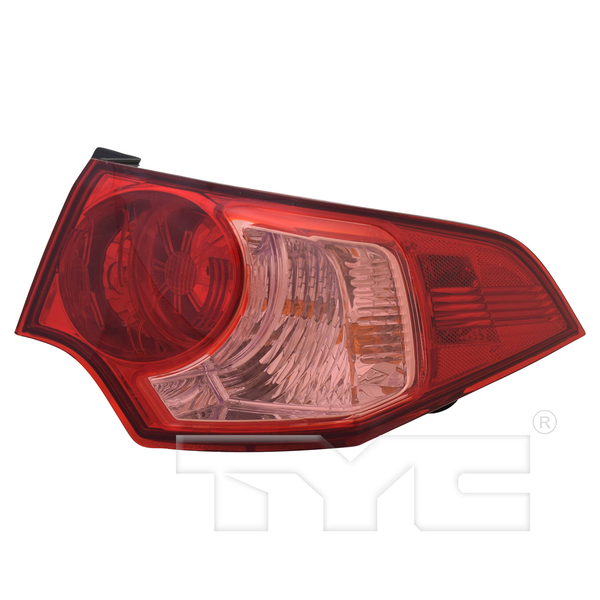 Tail Light Rear Lamp for 11-14 Acura TSX Pink Lens Passenger Right