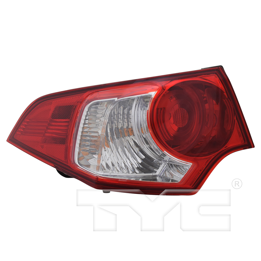 Tail Light Rear Lamp for 09-10 Acura TSX Clear Lens Driver Left