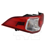 Tail Light Rear Lamp for 09-10 Acura TSX Clear Lens Driver Left