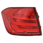Outer LED Tail Light Left Driver for 12-15 BMW 3 Series Sedan/13-15 Hybrid