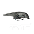 Halogen Tail Light Lamp Right Passenger for 14-15 Nissan Altima Sedan Black Trim