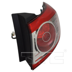 Outer Quarter Tail Light Rear Lamp Right Passenger for 10-12 Hyundai Santa Fe