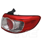 Outer Quarter Tail Light Rear Lamp Right Passenger for 10-12 Hyundai Santa Fe