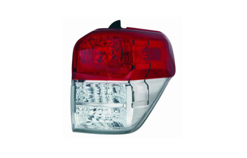 Tail Light Lamp Right Passenger for 10-13 Toyota 4Runner Limited/SR5 (Chrome)