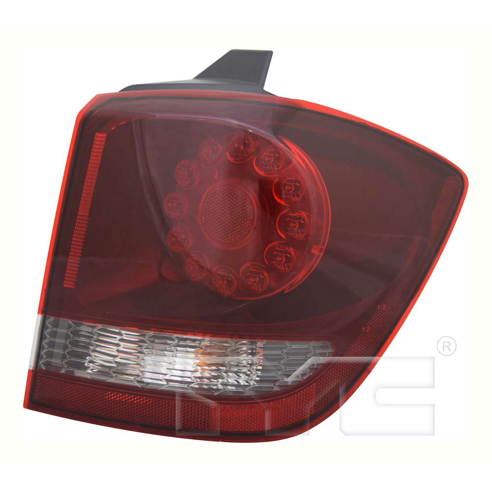 LED Black Tail Light Rear Lamp for 09-20 Dodge Journey Right Passenger Side