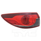 Outer Quarter Tail Light Rear Lamp Left Driver for 14-17 Mazda 6