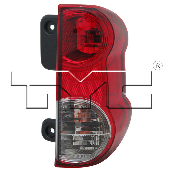 Tail Light Rear Lamp Right Passenger for 13-18 Nissan NV200 Compact Cargo