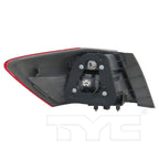 Outer Tail Light Lamp Right Passenger for 15-15 Honda Accord Sedan EX-L/Touring