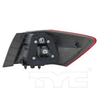 Outer Tail Light Lamp Left Driver for 15-15 Honda Accord Sedan EX-L/Touring
