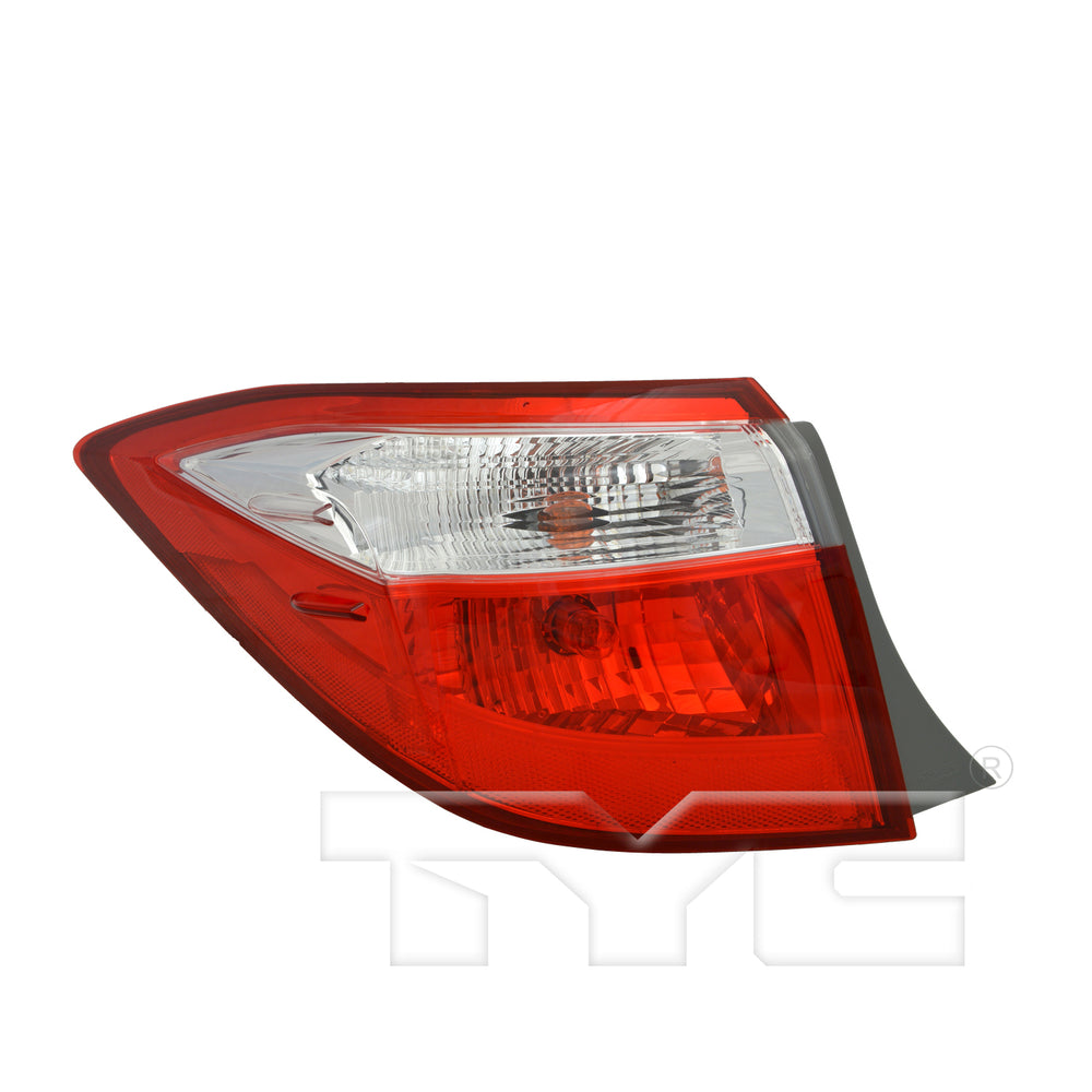 Outer Quarter Tail Light Lamp Left Driver for 14-16 Toyota Corolla