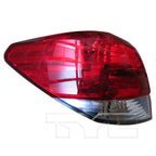 Outer Quarter Tail Light Lamp Left Driver for 10-14 Subaru Outback