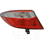 Outer Tail Light Left Driver for 15-17 Toyota Camry LE/SE/XLE/XLS/Hybrid