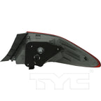 Outer Tail Light Left Driver for 15-17 Toyota Camry LE/SE/XLE/XLS/Hybrid