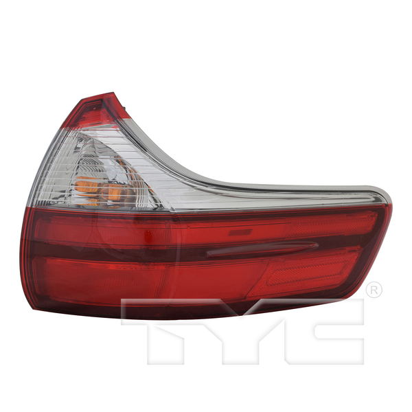 Tail Light Rear Lamp Right Passenger for 20-20 Toyota Sienna Non-SE