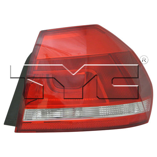 Outer Quarter Tail Light Rear Lamp Right Passenger for 12-15 Volkswagen Passat