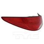 Quarter Tail Light Rear Lamp for 15-17 Hyundai Accent Sedan Left Driver Side