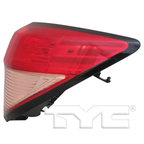 Outer Quarter Tail Light Rear Lamp Right Passenger for 16-18 Honda HRV