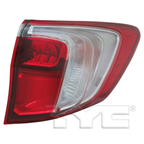 Outer Quarter Tail Light Rear Lamp Right Passenger for 16-18 Acura RDX