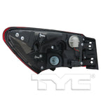 Outer Quarter Tail Light Rear Lamp Right Passenger for 15-17 Acura TLX