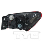 Outer Quarter Tail Light Rear Lamp Left Driver for 15-17 Acura TLX