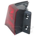 Outer Quarter Tail Light Rear Lamp Left Driver for 15-17 Acura TLX