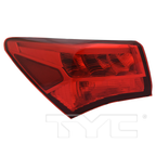 Outer LED Tail Light for 18-20 Acura TLX Base/Advance/Tech Left Driver Side